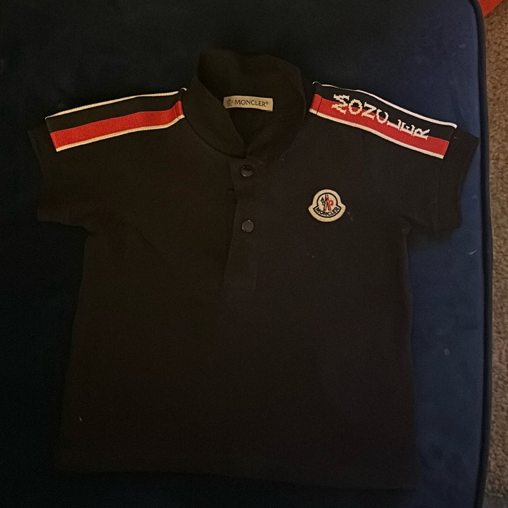 9-12 months monclear polo t shirt